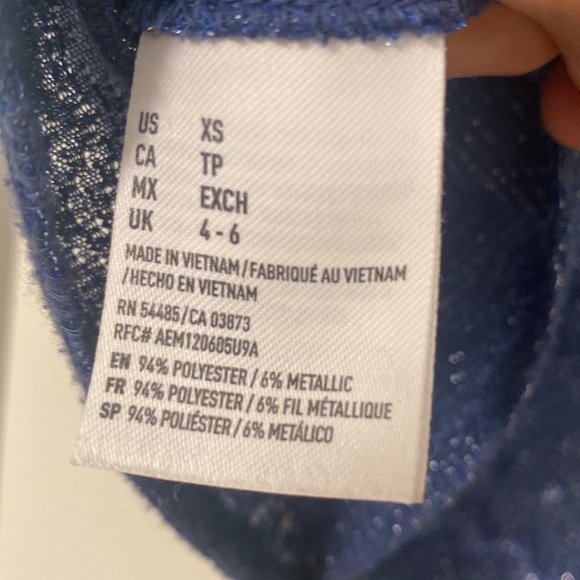 American Eagle Racer Back Sparkle tank - Picture 4 of 6